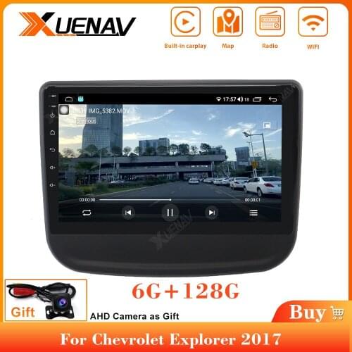 GPS navigation player Car Autoradio Player For Chevrolet Explorer 2017 Car radio with carplay head unit multimedia DVD