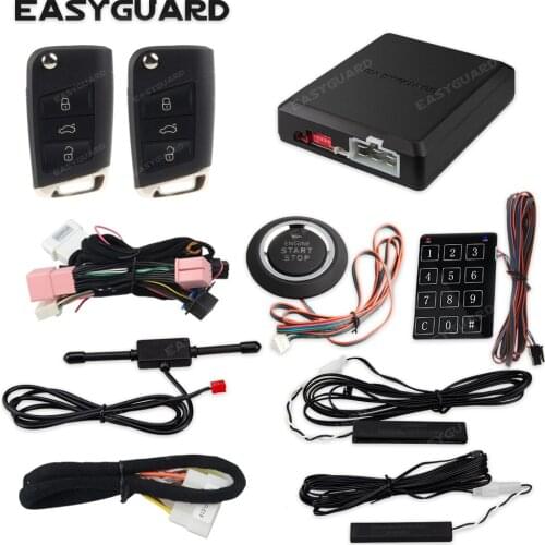 Plug And Play Push Button Kit For Jeep Commander 2016 CANBUS Compatible Remote Start Password Car Entry