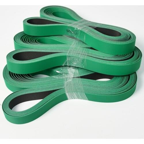 The belts are for bag making machine.conveyor belt for bag making machine.Industrial flat belt