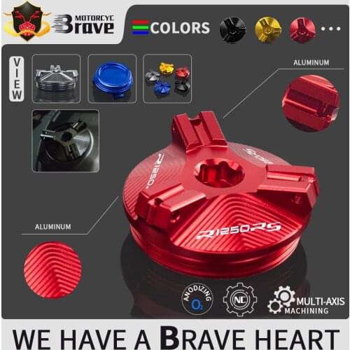 Oil Filler Cap For BMW R1250RS 2018 2019 2020 R 1250 RS Motorcycle Engine Oil Tank Cover Caps R1250 RS
