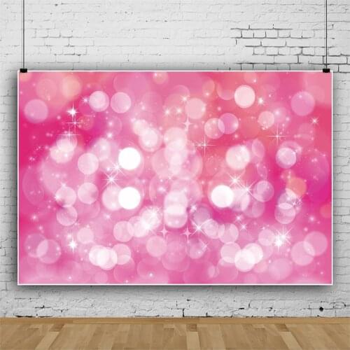 Dreamy Pink Spot Kids Portrait Photography Backdrop Wedding or Birthday Party Decor Photo Background Studio Photocall Props