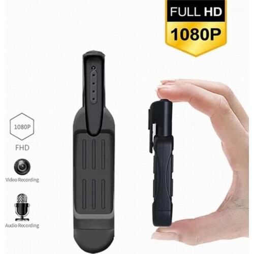 Mini Camera HD 1080P Build In 410mAh Battery Wireless Portable Video Recorder For Home Business And Meetings With TF Card