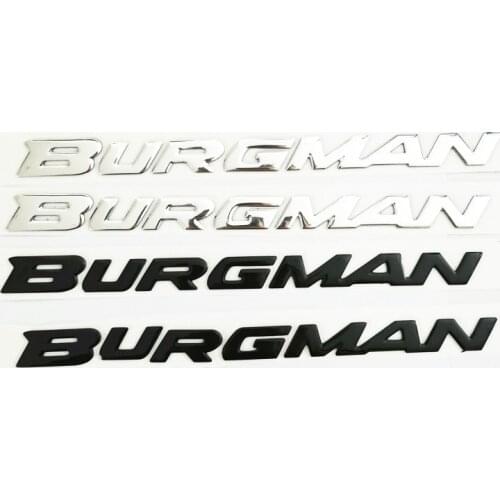 Motorcycle 3D Raise Burgman Stickers Decals Emblem for Suzuki Burgman AN125 AN200 AN400 AN650 2002-2011