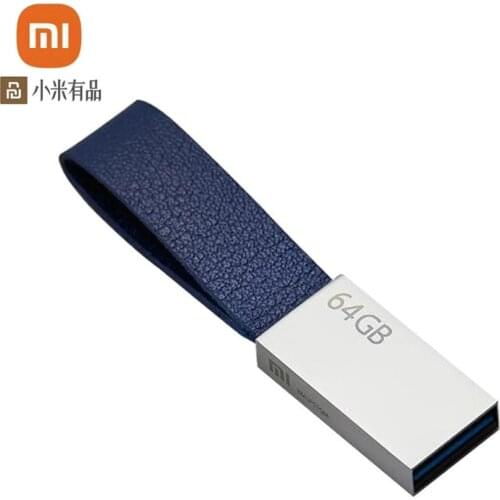 Authentic youpin USB 3.0 U Disk 64GB Metal Flash Drives For PC Laptop High-Speed Transmission Lanyard Design Mini Easy To Carry