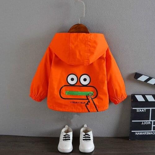 New Windbreaker Spring Autumn Coat Outerwear Top Children Clothes School Kids Costume Teenage Girl Clothing High Quality