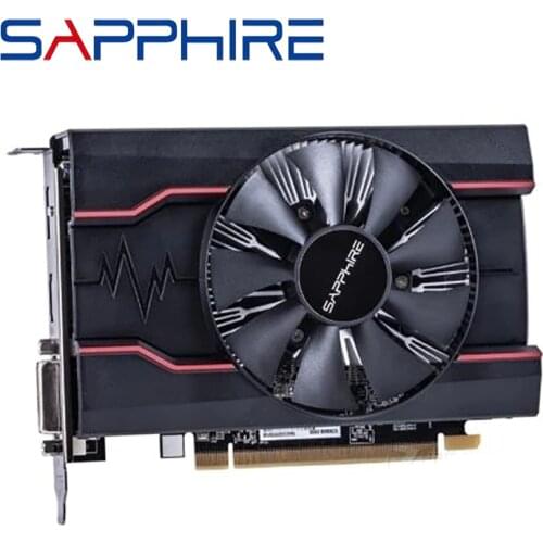 SAPPHIRE RX550 4GB Graphics Cards GPU For AMD Radeon RX 550 GDDR5 128Bit Video Cards Desktop PC Computer Original Used