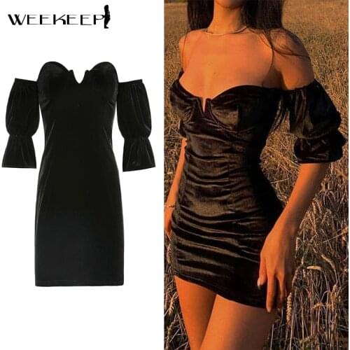 Черные летние платья WEEKEEP China At AliExpress