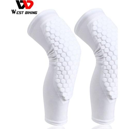 WEST BIKING Sport Knee Pads Basketball Football Cycling Foam Support Brace Elastic KneedPand Protrctive Gear Pad