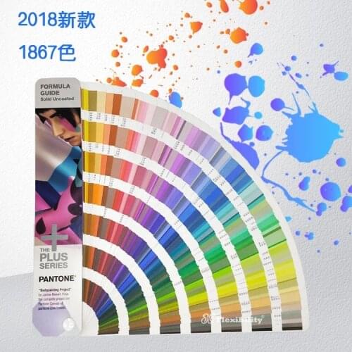 2019 New PANTONE Color Card International Standard Added 294 Color C Card U Card GP1601A-SUPL