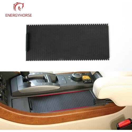 Car Center Console Sliding Shutters Cup Holder Roller Blind Cover For Land Rover Range Rover Sport Ashtray Cup Holder