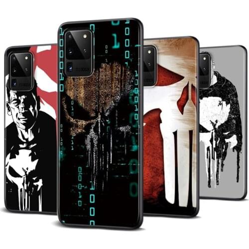 Marvel Punisher For Samsung Galaxy A91 A81 A72 A71 A52 A51 A42 A41 A32 A31 A22 A21 A12 A11 A3 A02 A01 Phone Case