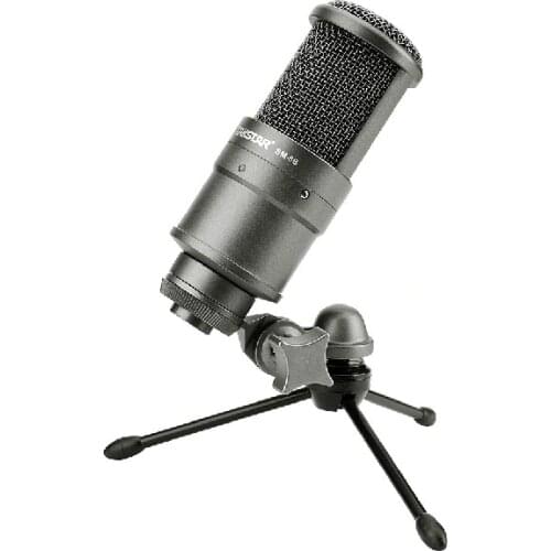 TAKSTAR SM-8B-S Condenser Microphone Broadcasting And Recording Microphone & Mic No Audio Cable HOT