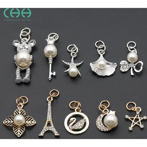 2pcs/lot Fashion Zipper Pull Accessories Head Pendant Clothing T-shirt Skirt Decoration Key Clasp Bag Mobile Phone Decoration