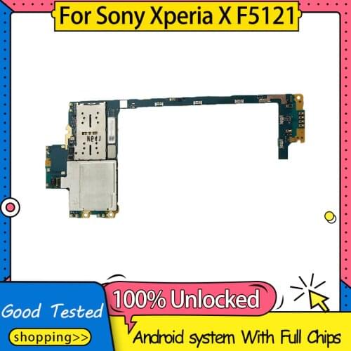 Original Motherboard Mainboard Logic Board For Sony Xperia X F5121 Motherboard With Android System