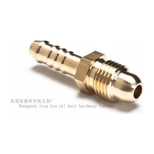 Accepted small orders, Brass parts processing cnc machining Precision machining Thread processing