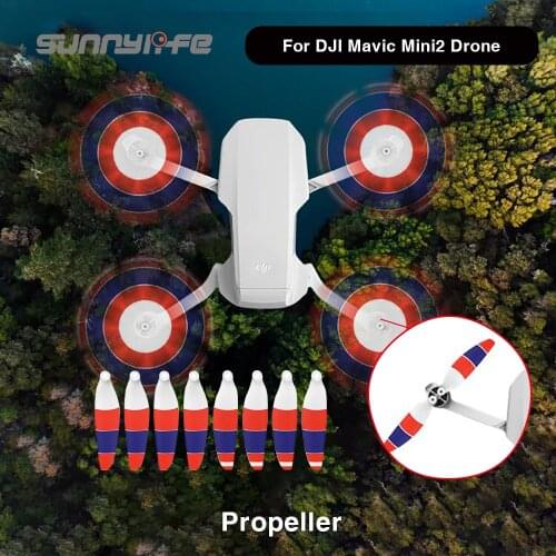 Sunnylife Propeller For DJI Mini 2 Drone Props Blade Wing Fans Spare Parts Provide Quieter For DJI Mavic Mini2 Accessories