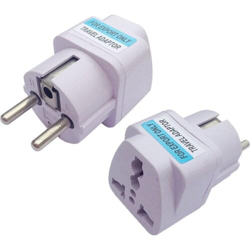 Schuko EU Electrical Plug Adapter Change World Plug AC250V 10A