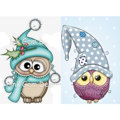 Santa Claus Cartoon Pattern Stamp And Metal Die Scrapbooking Alphabet Stamp Embossing Craft Making Silicone Transparent Stamps