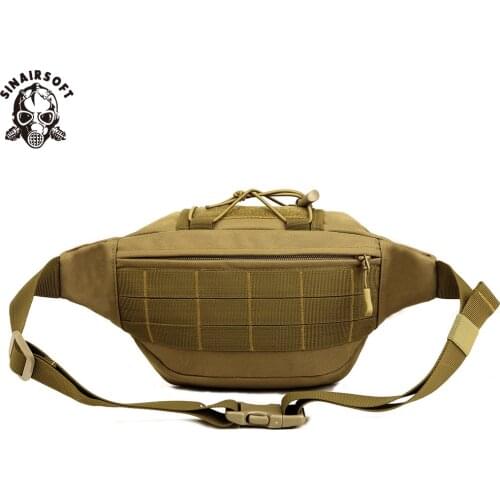 SINAIRSOFT Camping Emergency Assault Combat Rucksack Outdoor Sport Hunting Bags Multifunctional Waist Pack athletic bag LY2059