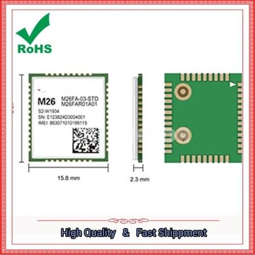 Move away M26 GPRS module, the worlds smallest industrial module, support TTS.DTMF board