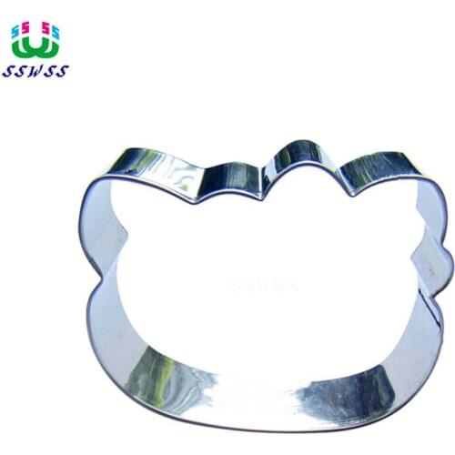 Third Cat Face Shape Cake Cookie Biscuit Baking Molds,Cartoon Cat Cake Decorating Fondant Cutters Tools,Direct Selling