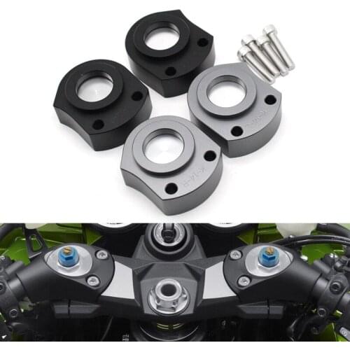 Handlebar Heightening Code for Kawasaki ZX-14R ZZR1400 2005-2019 ZZR 1400 ZX14R Motorcycle Handlebar Riser Mount Clamp Adapter