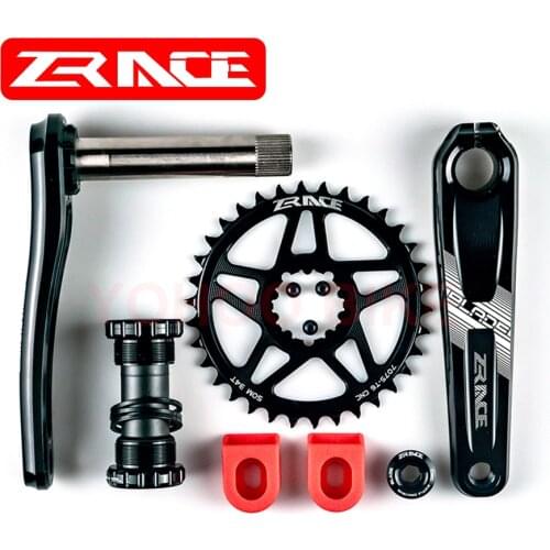 ZRACE Bicycle BLADE 1 x 10 11 12 Speed Crankset Eagle Tooth Bike MTB XC / TR / AM 170 / 175mm,32T/34T/36T,BB68/73 Chainset
