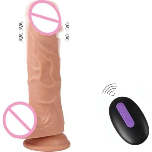 Adults women Super Vibrator Realistic Big Dildo Flexible Penis Dick With Suction Cup Female Masturbation Soft Dildo For Women