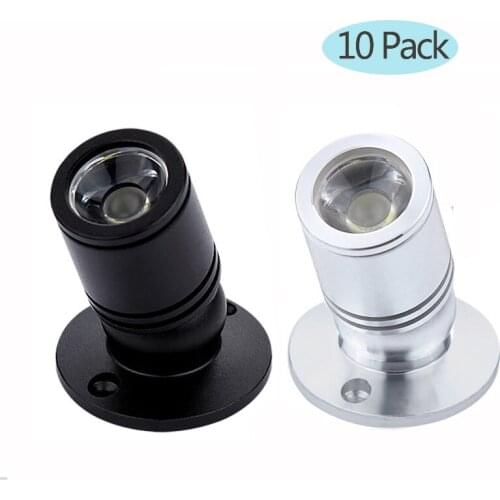 10pcs/lot 1W 3W Mini led cabinet downlight Surface Mounted Recessed lamp AC110V 220V cool warm white include Led driver