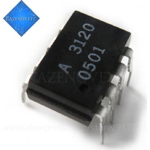 10pcs/lot HCPL-3120 HCPL3120 A3120 DIP-8 In Stock