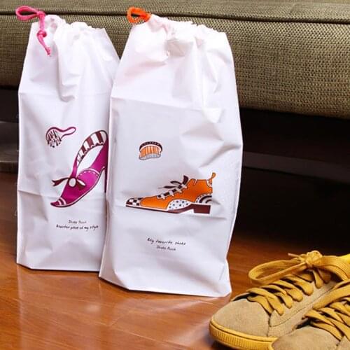 2Pcs/lot Portable Shoes Storage Bag Waterproof Underwear Organizer Drawstring Women Men Dust-proof Shoe Bags Cover For Travel