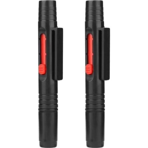 2pcs Onleny Camera Lens Cleaning Pen Portable Dust Cleaner Brush Kit for DSLR Cameras Lens Retractable Cleaning Brush Hot Sale