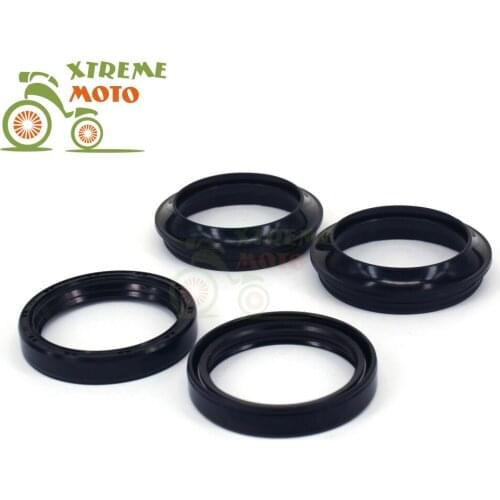 48*58*9.5 Motorcycle Front Fork Damper Oil Seal and Dust Seal Cover For GAS-GAS EC125 EC200 EC250 EC300 EC450FSE EC450FSR MC125