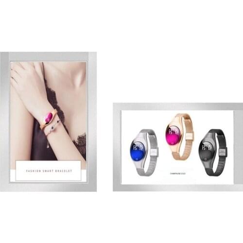 A6/A5/A4 PVC Magnetic Office Indoor Wall Mount Sign Holder Display INFO Poster Door Sign For Business Advertisements Frame