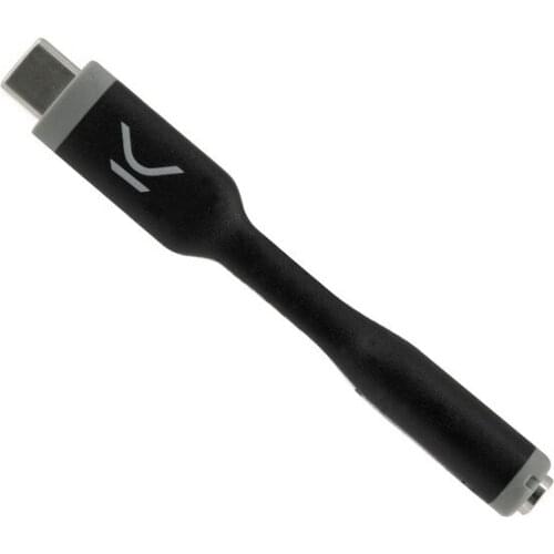 Audio Jack Adapter KSIX USB-C Black