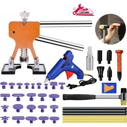 Auto Paintless Dent Repair Kits - Car Dent Puller Removal Dent Remover Kit for Car Hail Damage and Door Dings Repair