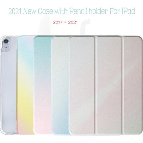 2021 iPad Case For Pro 11 case For M1 Pro12.9 5th Gen. With Pencil Case For iPad Air 4 Funda Cover for iPad 8th 10.2 inch Case