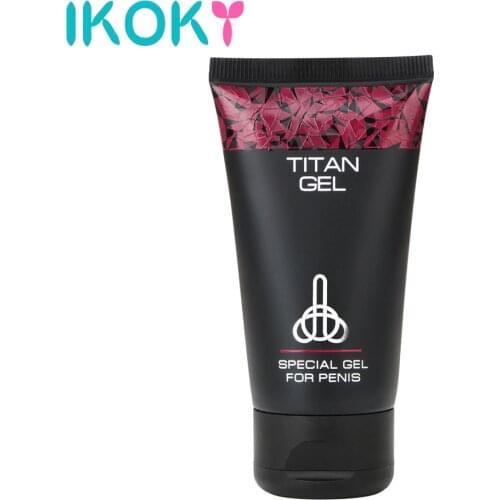 IKOKY 50mL Penis Gel Sex Toys for Men Sex Lubricants Oil Time Delay Water-based Adult Products Erotic