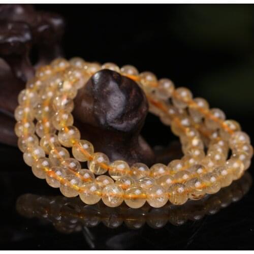 Multi-layered Bracelets and Loose Beads Gold Rhombus for Women Girls Simple Wholesale Light Luxury Jewelry