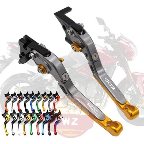 Motorcycle Folding Extendable CNC Moto Adjustable Clutch Brake Levers For Benelli BN600 BN 600 bn600 2013-2016