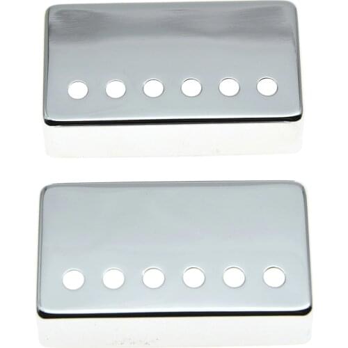 Set of 2 Humbucker Guitar Pickup Cover Brass Humbucker Pickup Covers 50mm/52mm Pole Spacing Fits most Gibson Les Paul