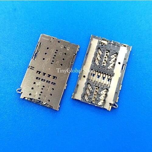 New SIM Card Holder Reader Slot Socket for Samsung S8 S8+ G9500 G9350 G9550 S8 Plus G955 S9 S9+ G950F/955F/U