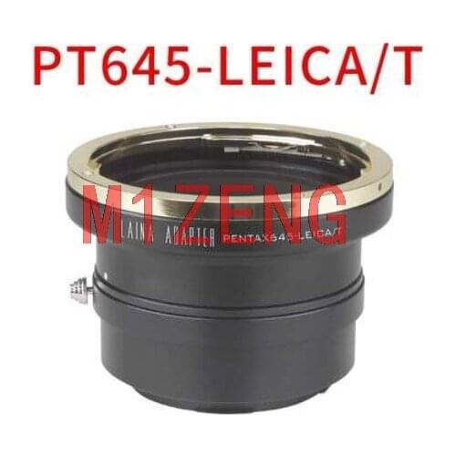 PK645-L/T Adapter ring for PENTAX 645 PT645 pk645 lens to Leica T LT TL TL2 SL CL Typ701 m10-p sigma FP panasonic S1H/R camera