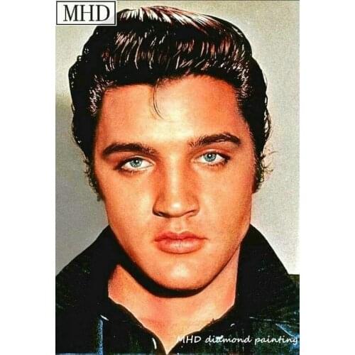 Full square diamond 5D DIY diamond embroidery Elvis Presley diamond painting Cross Stitch Rhinestone mosaic home decoration
