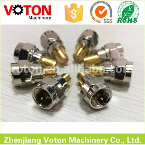 Hot seller free shipping 10 piece RP SMA female jack to F male plug straight rf connector adapter