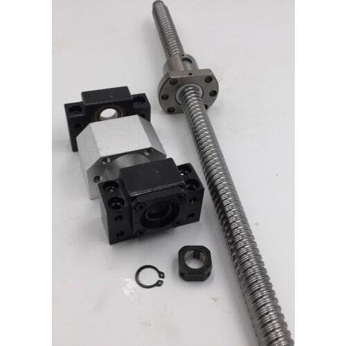 SFU2005 Ballscrew L-300mm Ball Screw RM2005 BK/BF15 Support Nut Bracket Standard End Machined CNC Parts
