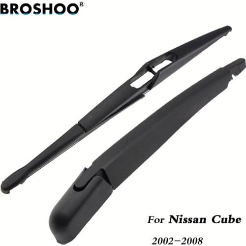 BROSHOO Car Rear Wiper Blades Back Windscreen Wiper Arm For Nissan Cube Hatchback (2002-2008) 305mm,Windshield Auto Styling