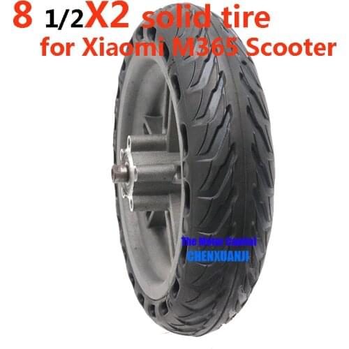 8.5x2.0 for Xiaomi electric scooter tire m365 tire solid hole shock absorber non pneumatic 8 1 / 2x2 8.5 Inch durable wheel