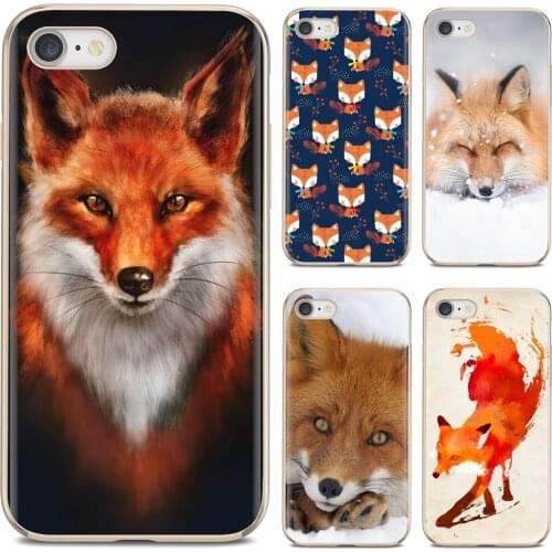 Funny Silicone Phone Case For Samsung Galaxy Note 3 4 5 8 9 S3 S4 S5 Mini S6 S7 Edge S8 S9 S10 Plus cute animal fox