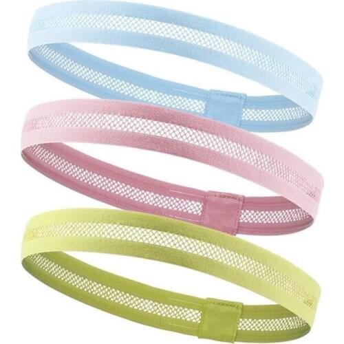 CKAHSBI Sport Headbands Bike Bicycle Silicone Non-Slip Fitness Sweat hoop Bandana Headwear Cycling Headwear Bezel Baff Headdress